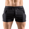 Svenjoyment Short avec poches Junio Noir